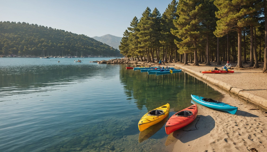 Activités aquatiques argelès : plans d'eau, bases nautiques et moments avec le camping le lagon d'argelès
