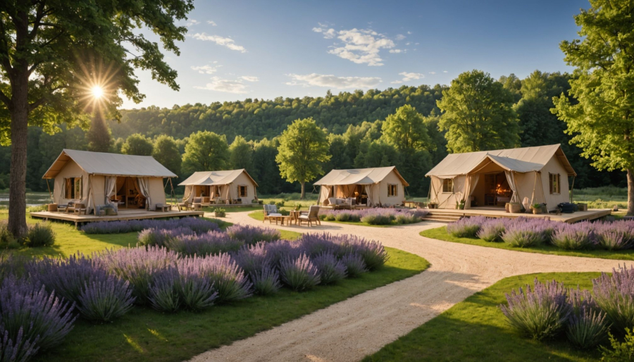 Camping 4 étoiles en dordogne : confort et services